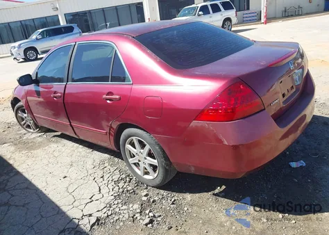 2006 Honda Accord 2.4 Se from USA, damaged, VIN 1HGCM56366A100883